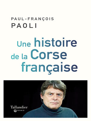 cover image of Une histoire de la Corse française